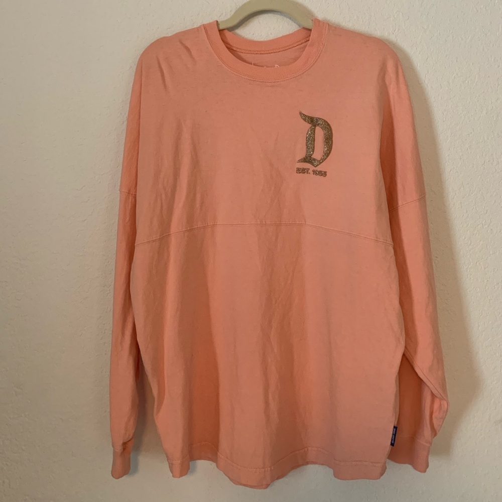 DISNEY parks spirit jersey peach color size small